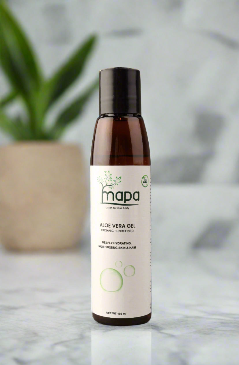 Organic Aloe Vera Gel. 120ml