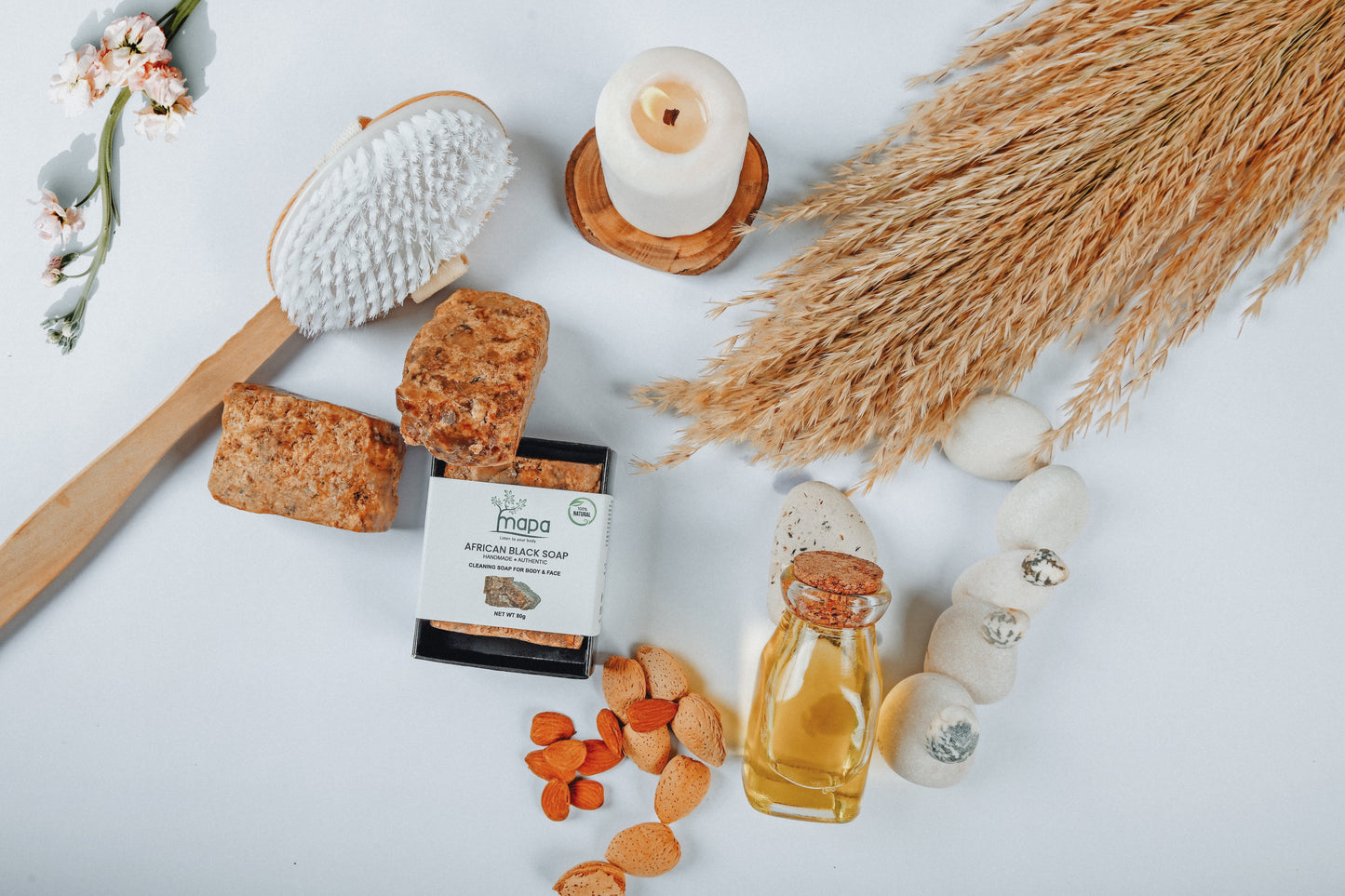 الصابون الأسود الأفريقي. 80 جرام