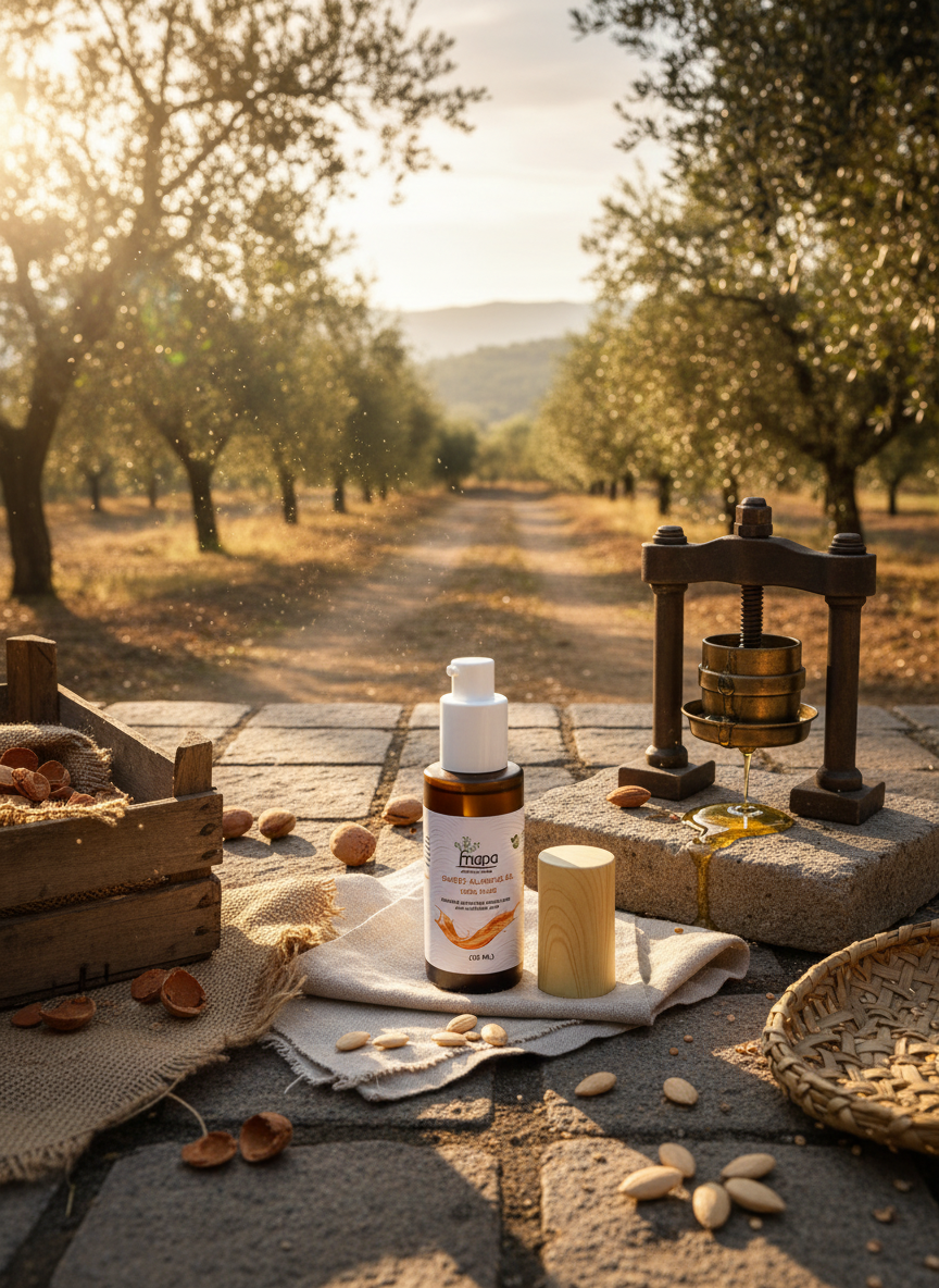 Organic Almond Oil. 50ml