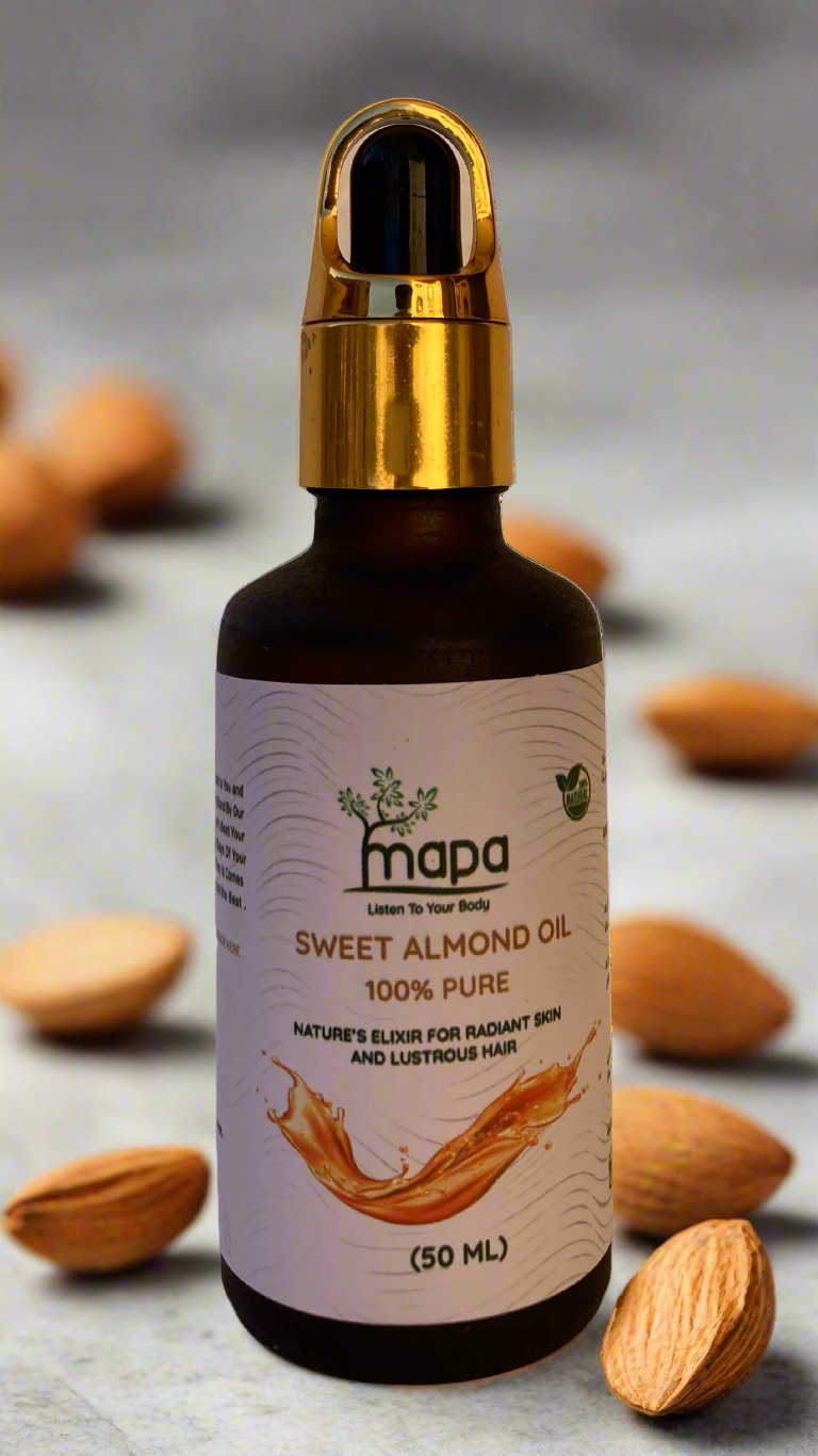 Organic Almond Oil. 50ml