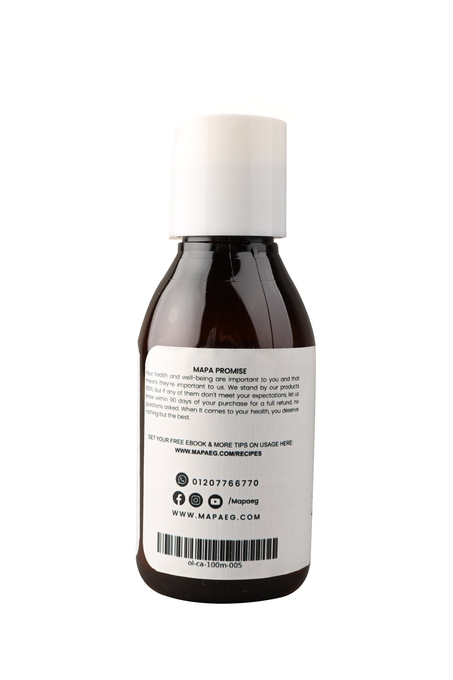 Organic Castor Oil. 100ml