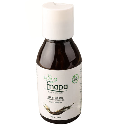 Organic Castor Oil. 100ml