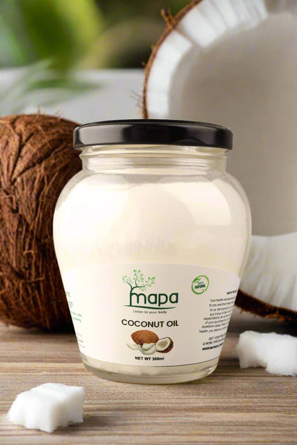 زيت جوز الهند البكر. 300 مل