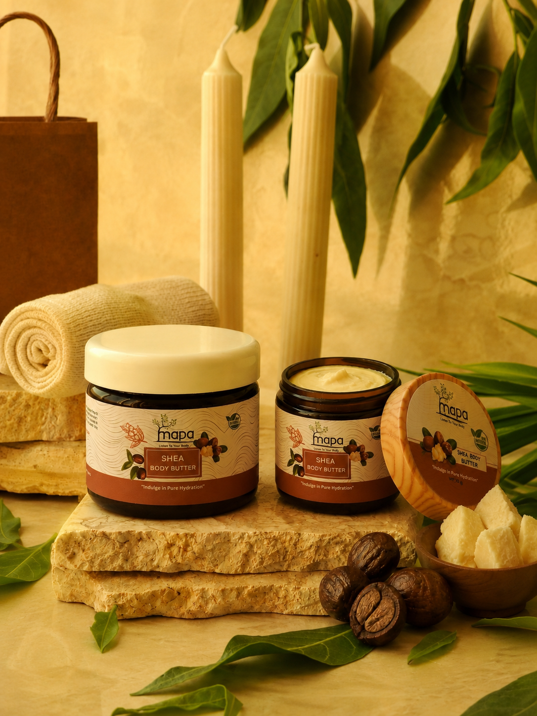 Shea Body Butter — Deep Moisture & Skin Softening Ritual